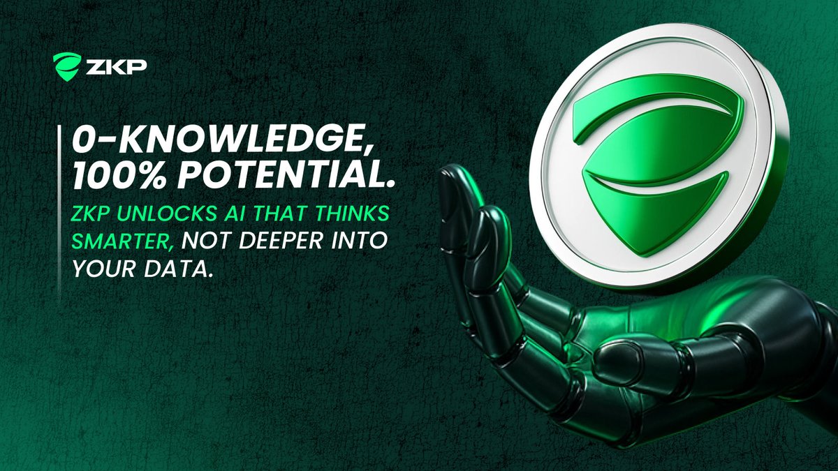 ZKPdecoded's tweet image. #AI shouldn’t dig into your data to get smarter. That model is dead 💀

#ZKP flips the script: AI works without touching your data 🔒

0-Knowledge. 100% Potential 🚀
Power without exposure.
Intelligence without intrusion.

Proof-driven, privacy-intact, user-first. #ZeroKnowledge