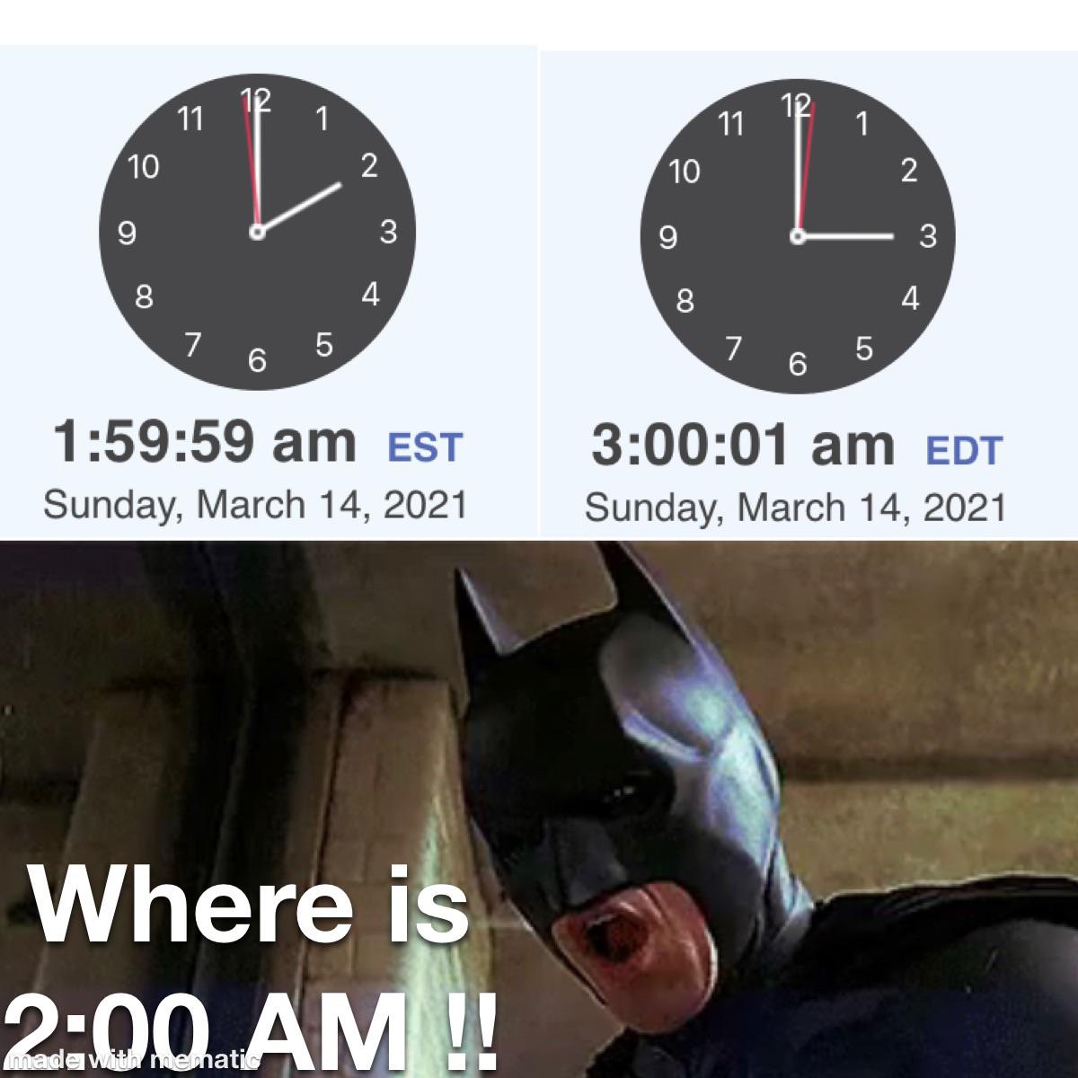 Neilfan12's tweet image. ⏰️🤔 #SpringForward #TimeChange 🤯 #TimeTravel #DeepThoughts 🤔⏰️