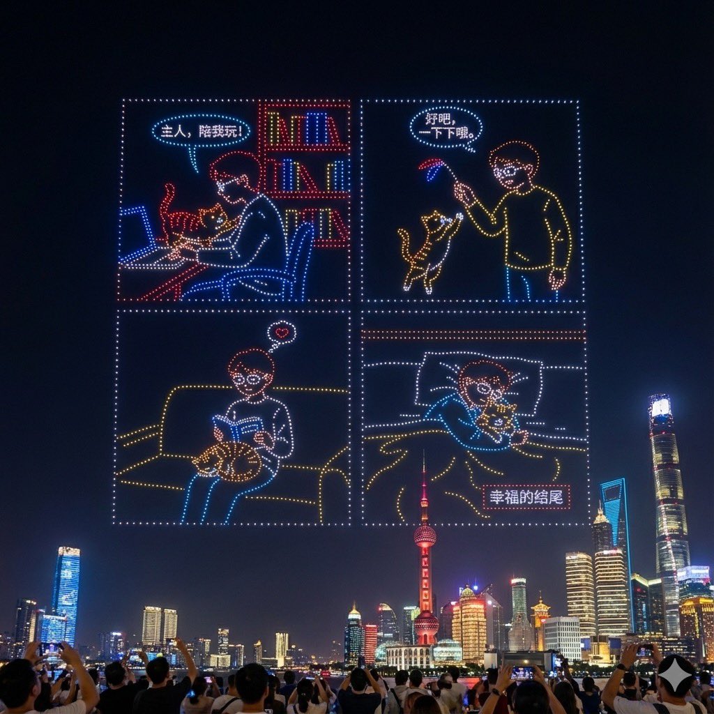 7. 商場
8. 海邊
9. 無人機表演