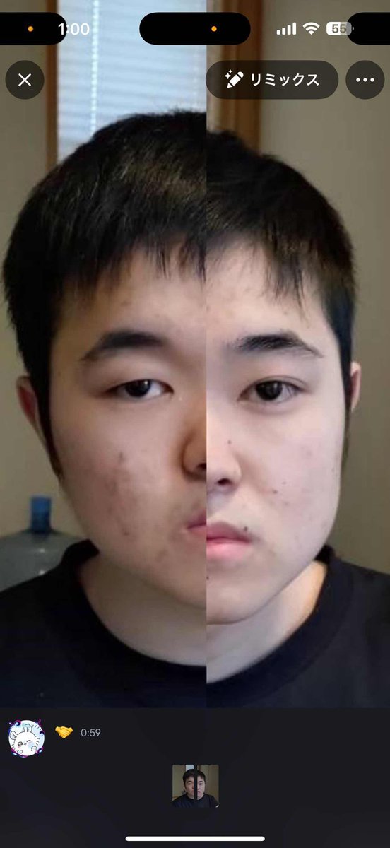 オマケ

#左右非対称代表例の軽井沢くんwww