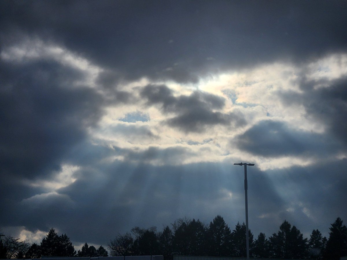 Why do parking lots always have the prettiest sky