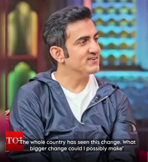 The whole country has seen how Gautam Gambhir ruined Indian Test team.