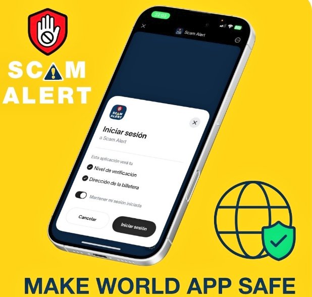 TriboCDT's tweet image. 🚨 SCAM ALERT! 🚨

A critical new MiniApp is now available to instantly report fraudulent tokens and suspicious activity within the World App ecosystem.

🛡️ ACCESS THE REPORTING TOOL👉🏻: world.org/mini-app?app_i…

#Worldcoin #CryptoSafety #Web3Security