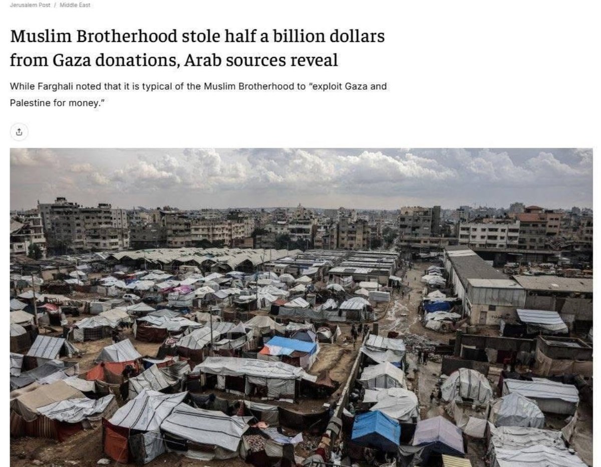 justdanaw's tweet image. Gaza dient seit Jahrzehnten als zynisches Druckmittel der arabischen Welt. Die eigene Bevölkerung wird von Hamas und anderen Ideologen bewusst als menschliches Schutzschild und propagandistisches Rohmaterial gehalten – gefangen in Hass und Opferrolle.

Ihr echtes Leid wird…