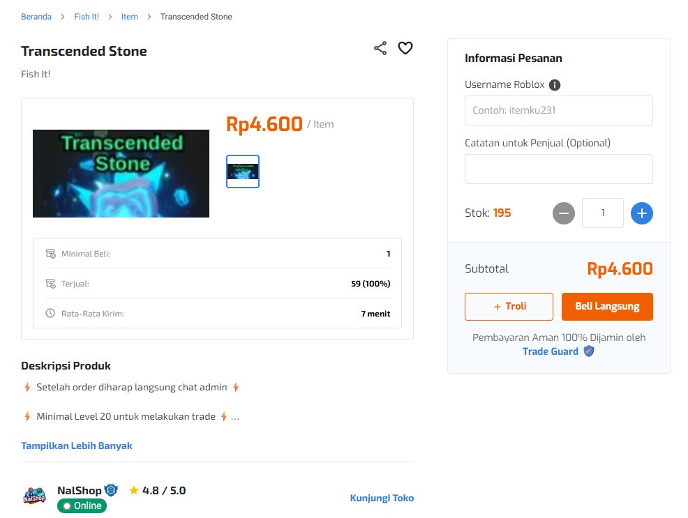 NalShop | Fish it 🐟 Redfinger READY tweet media