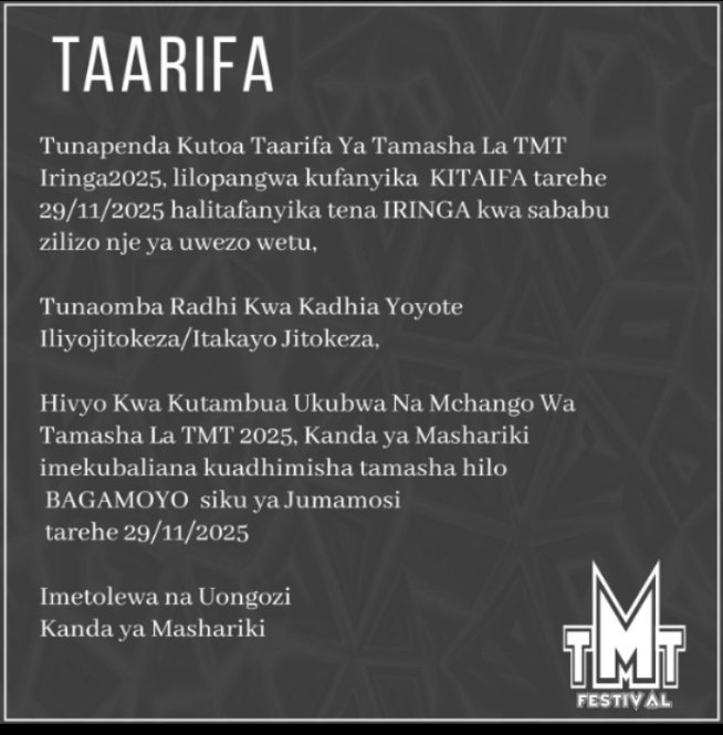 LucasOdero8's tweet photo. #HipHopFamily tangazo linajieleza👇🏿
@tmtfestival ✊🏿👮🏿‍♂️ https://t.co/u2aUl4x8po