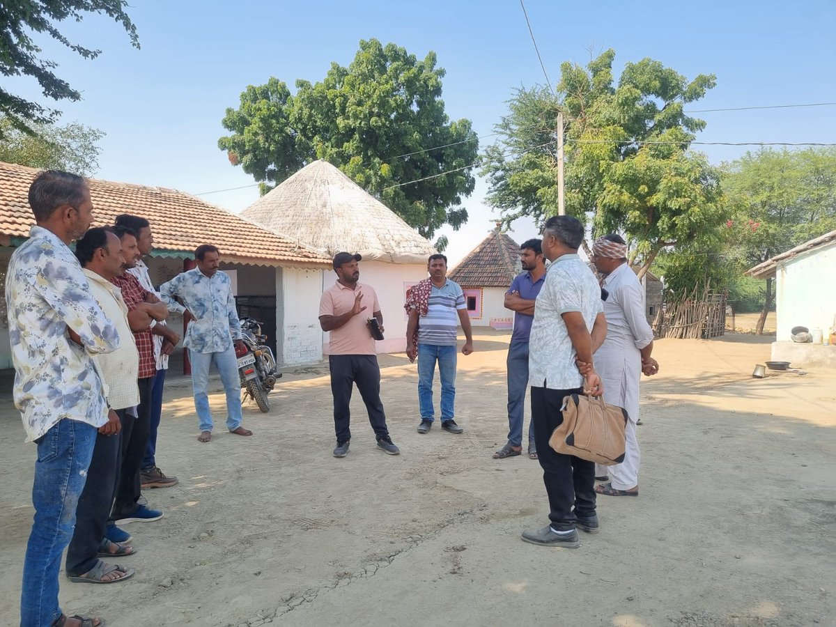 SainikDal's tweet image. In Bhirandiyara, Banni, and Khavda regions of Kutch, extensive outreach was conducted to promote the upcoming grand rally and public gathering organized in Bhuj, Kutch on the occasion of Babasaheb Ambedkar’s Mahaparinirvan Day, with the aim of spreading the Indigenous…