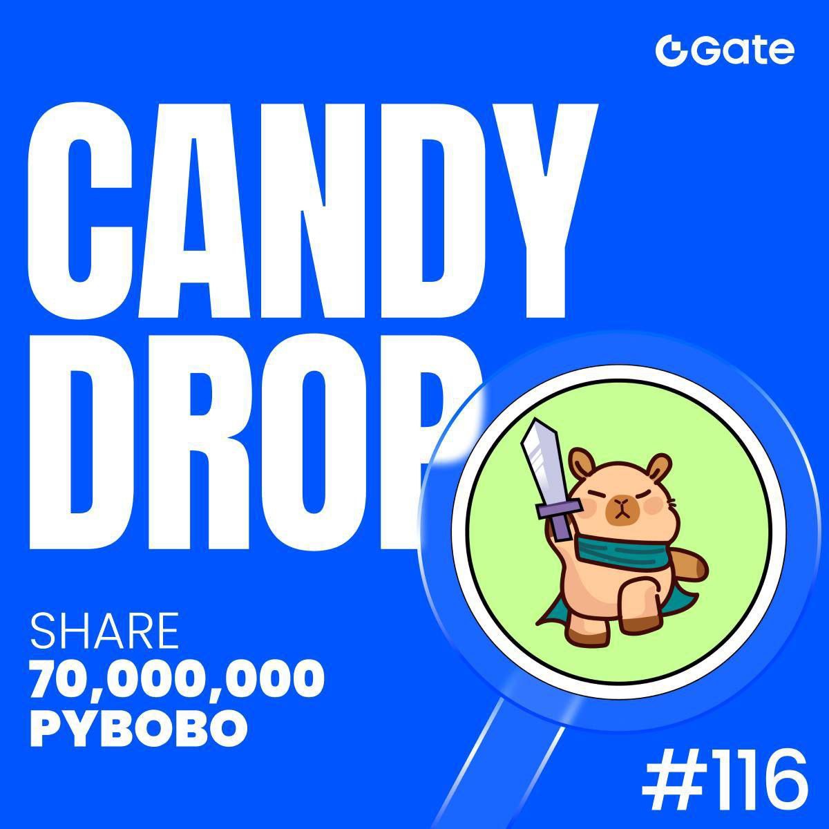 WizardDoom's tweet image. 🎉 CandyDrop 116th is LIVE!
CandyDrop x Capybobo ($PYBOBO) – Share 70,000,000 $PYBOBO! 🧡🐾

Event: Nov 21 10:00 – Dec 1 10:00 UTC

💰 New Users: Sign up + trade ≥500 USDT PYBOBO → Fixed 10,000 $PYBOBO (20M pool, FCFS!)
📈 Spot Trading: Trade $PYBOBO ≥1,000 USDT → Share 25M…