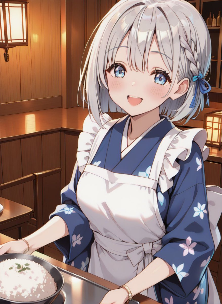 tetu_roku's tweet image. 皆さんおはようございます✨
「もうすぐできるわよ」
#和食の日