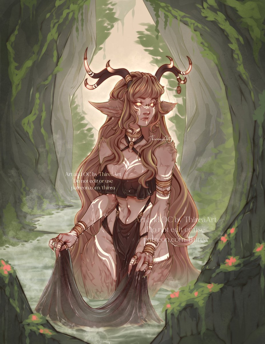 ThireaArt's tweet image. Artists, show your most popular piece

From some of my most recent it would probably be one of these. Something something ladies with horns 🐐🦌