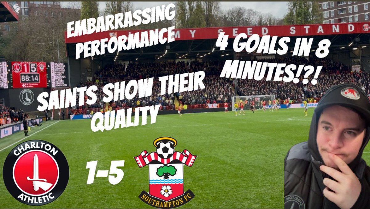 _tomarch's tweet image. ADDICKS SUFFER MASSIVE REALITY CHECK TO 5 STAR SAINTS // CHARLTON ATHLET... youtu.be/vBHwh5fo8XM?si… via @YouTube
Vlog is up from yesterday right now🙌

#cafc #sfc