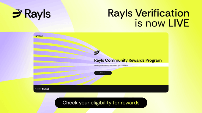 Msfarouk03's tweet image. Parece que las cosas se están poniendo serias en @RaylsLabs 

El registro para el airdrop ya está abierto, y si participaste en las campañas anteriores, ahora puedes comprobar si eres elegible. Movimientos silenciosos… pero señales grandes.

Entra al enlace, confirma tus…