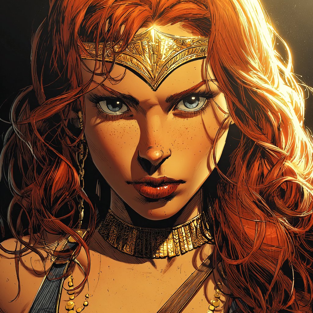 Comic fantasy portraits