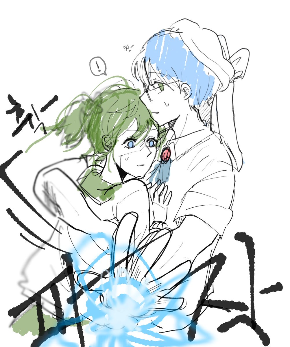 바로핑만 그리려 했는데..
#바로차차