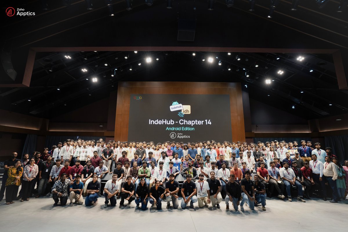 Zoho Apptics tweet media