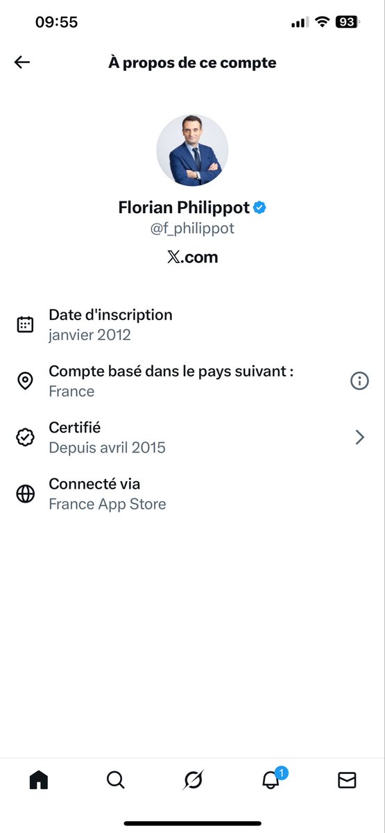 AdVitam18's tweet image. C’est pas fiable la nouvelle application de X

Moi, je pensais que le compte de @f_philippot postait depuis la Russie 🤷🏻‍♂️

#Putin #Poutine #Guerre #Philippot