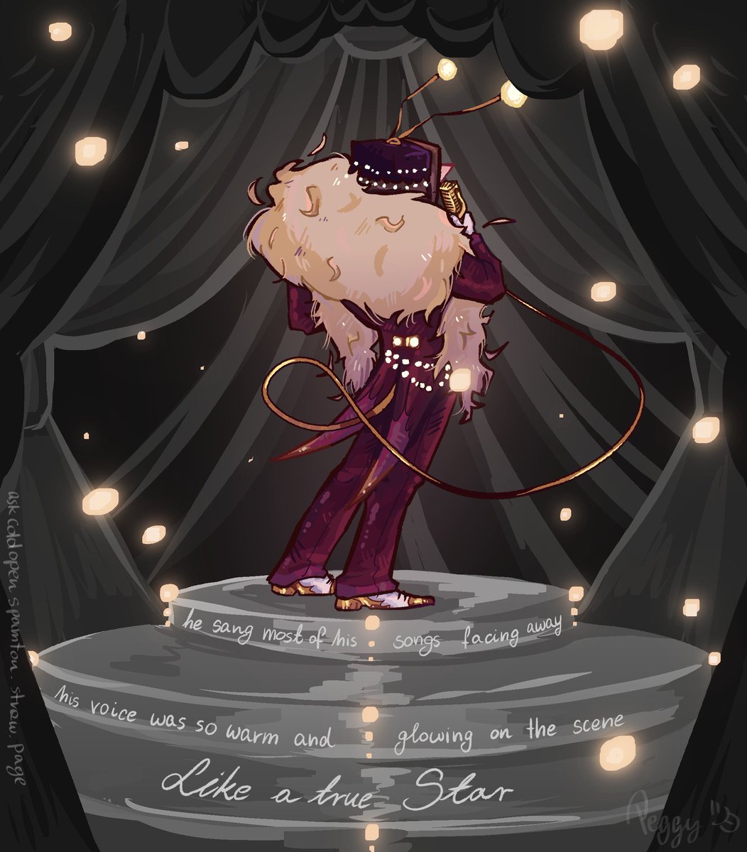 brittlepeggy's tweet image. (ask bartender spamton) 
and every bright neon sign turned into stars

#spamtenna #ColdOpenAU #deltaruneAU