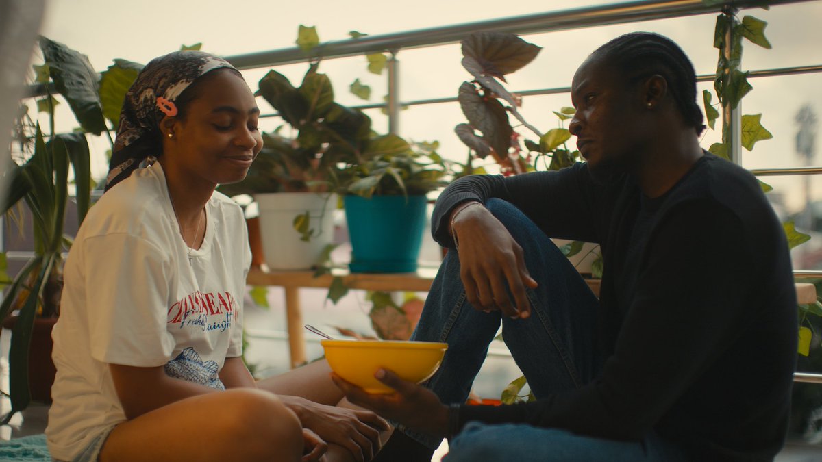 fatimahgimsay's tweet image. shout out to production designer chris udomi and his team. we had a good location and they elevated it, down to the balcony (formerly a car scene) which was edited into script two days before shoot started.