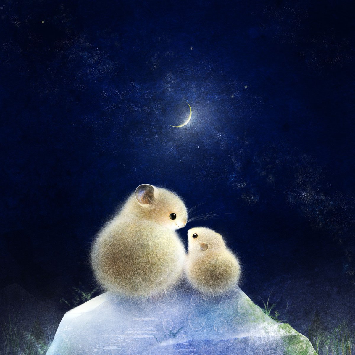 ForestStoryTime's tweet image. きみには すごいところが 
いっぱいあるから、すき。

きみには 苦手なことも 
いっぱいあるから、すき。

きみの でこぼこしているところが、すき。

きみは でこぼこしているから、いとしいの。

#きょうのお月さま🌛