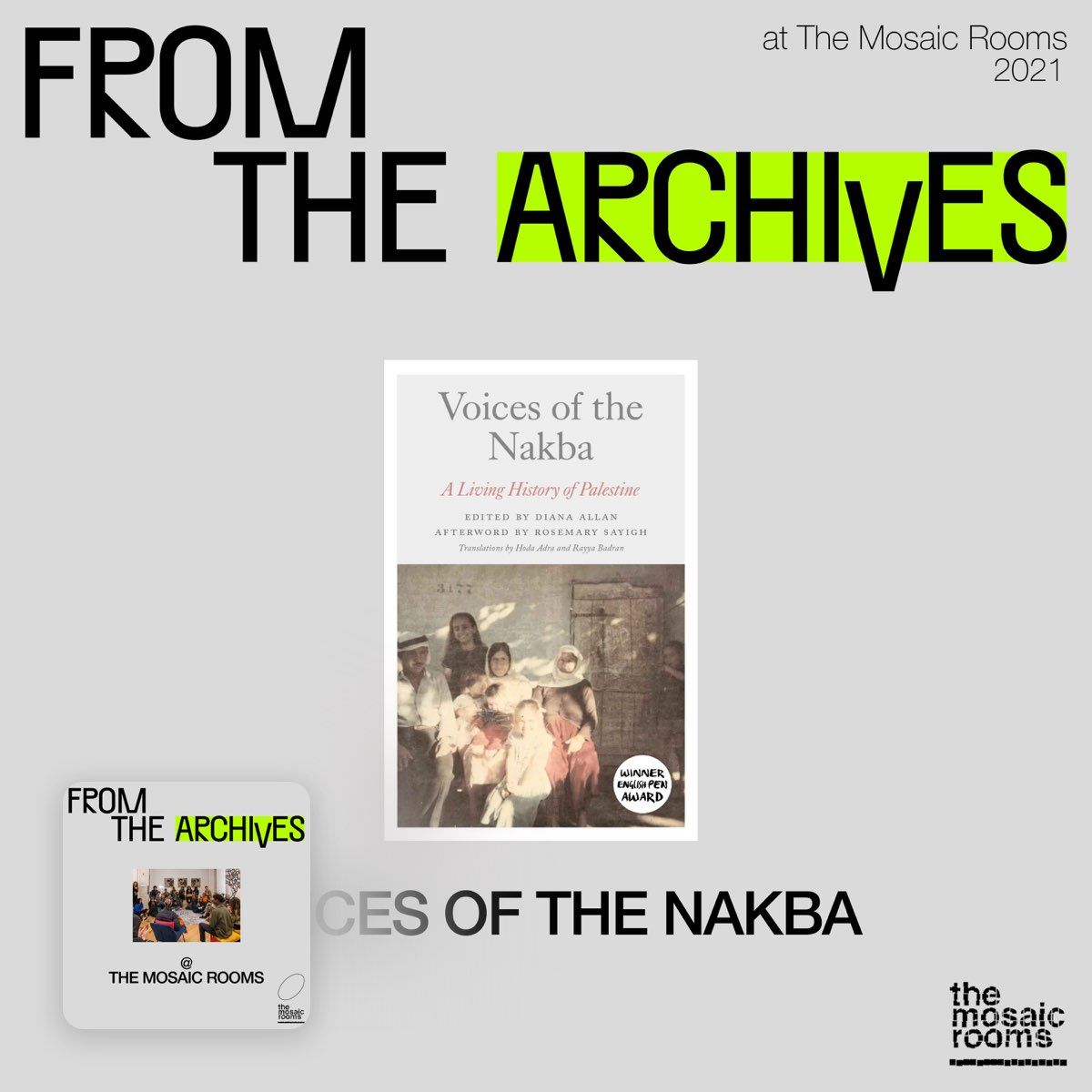 PlutoPress's tweet image. Living histories and testimonies from first-generation Palestinian refugees in Lebanon, shared by contributors the book Voices of the Nakba

Listen to the conversation with @TheMosaicRooms:
podcasts.apple.com/gb/podcast/voi…