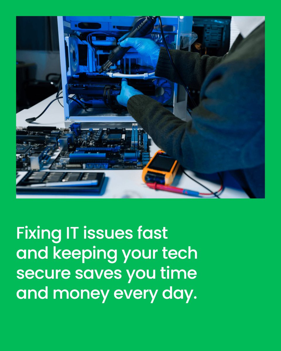 garysrepair's tweet image. Small businesses can&apos;t afford downtime. We provide quick IT fixes, regular backups, fast hardware response, security updates and reliable networks. With over 20 years&apos; experience, we keep your tech running smoothly.