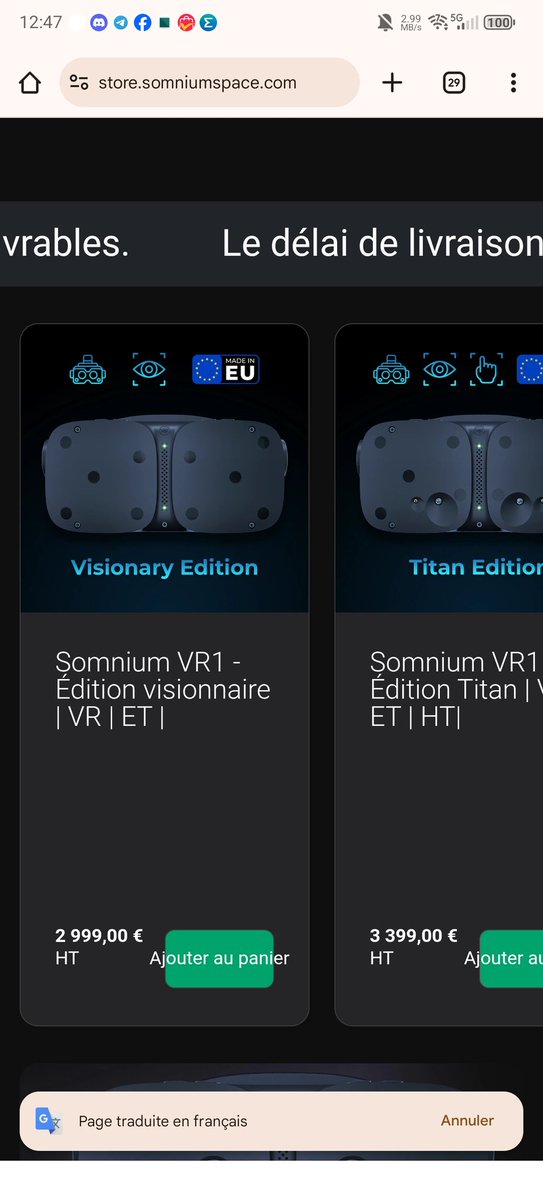 Le mec est ukrainien, habite en République tchèque et à aucun moment il se dit que ces gens peuvent se payer un 3S à 350e mais certainement pas un PC à 1600e + un casque 3000e de sa marque ( ce qui est un pris très élitiste réservé à une niche ultra riche et tech )