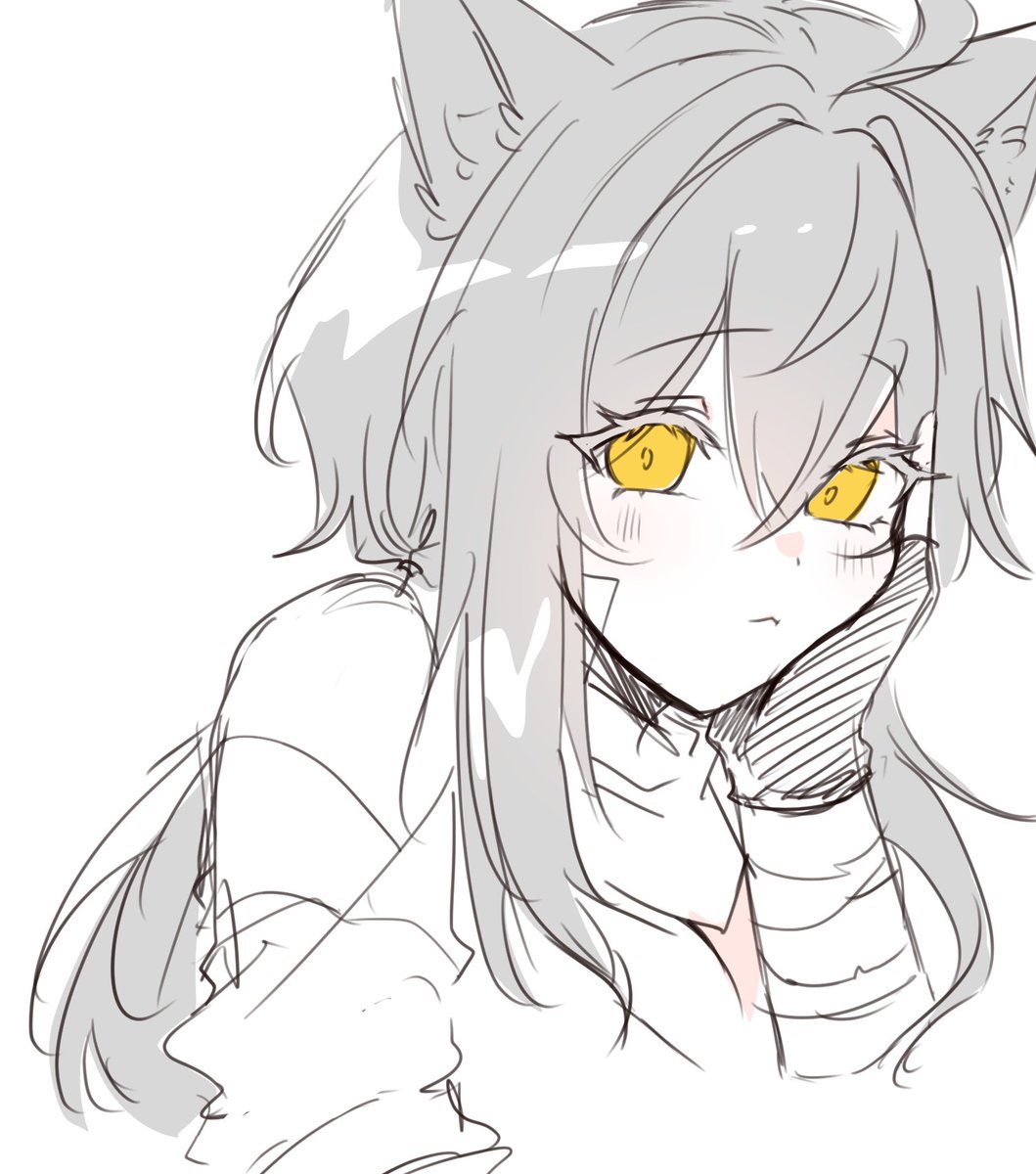 늑대귀 미소녀는 좋아하시나요?, image size:1059x1200