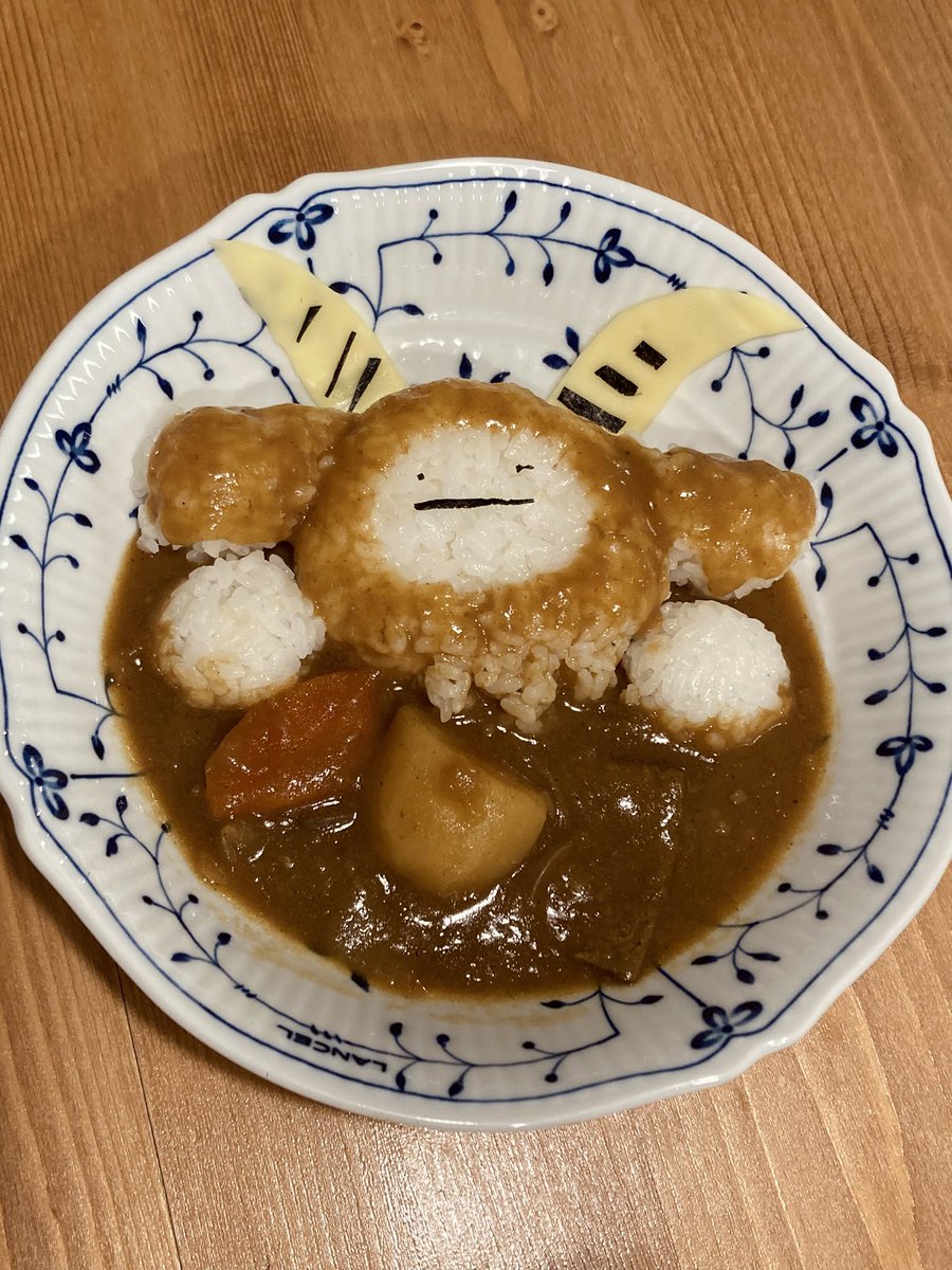 fuyume_r's tweet image. やぎ座のカレー作りました🍛

 #龍TUBE 
 #龍宮城