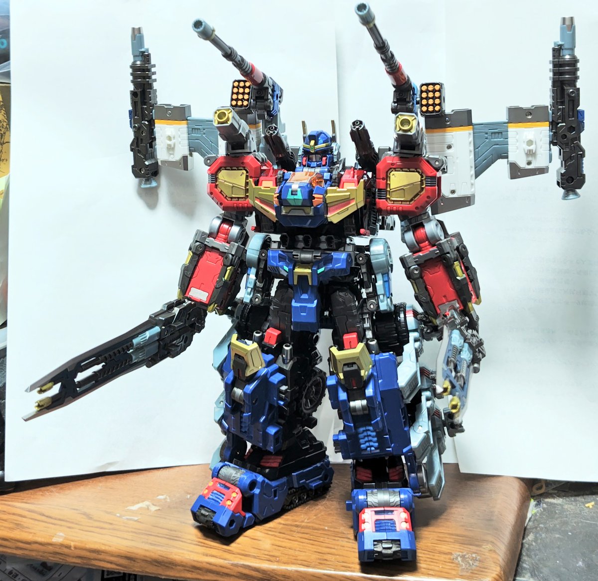 とりあえず合体。 …いや、凄いですなこれ…。 昭和からダイアクロンが