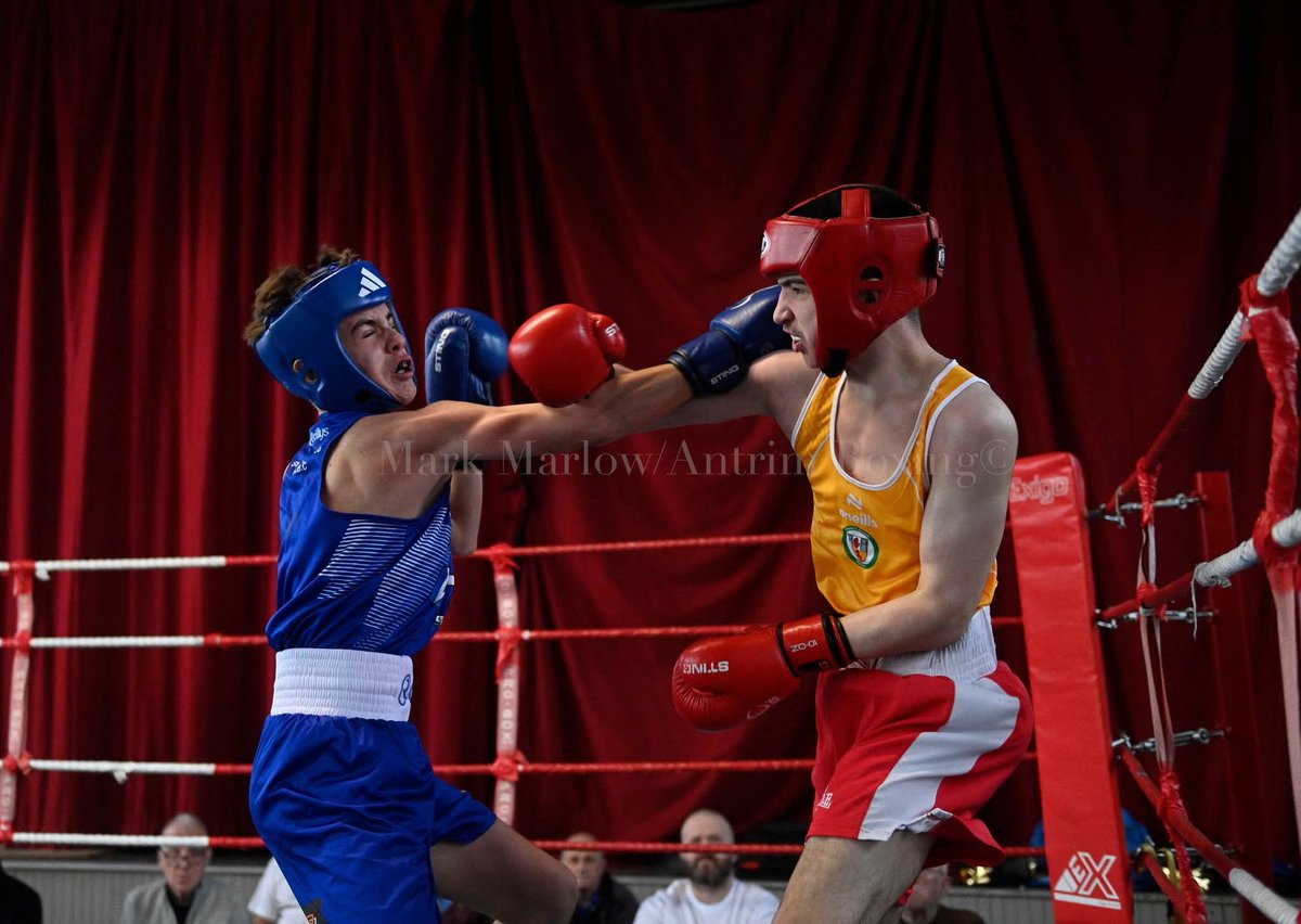 EvolutionBoxin1's tweet image. Congratulations to Aston Mcnamee on his win representing County Antrim in Belfast against current Ulster champion Ekleon Hani. 

#TeamEvolution #evolutionboxingclub #Boxing