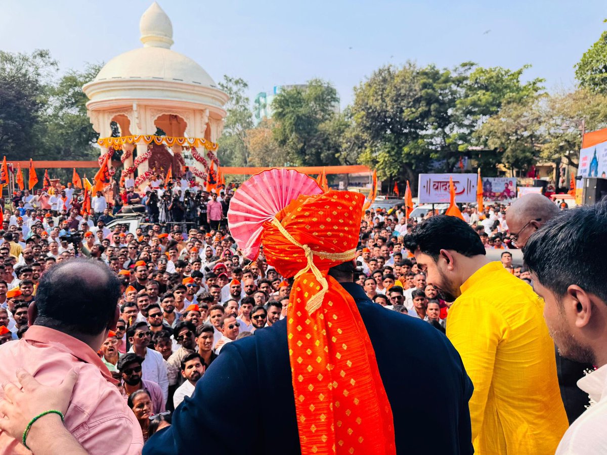 amitrthackeray's tweet image. जय भवानी, जय शिवराय 🚩