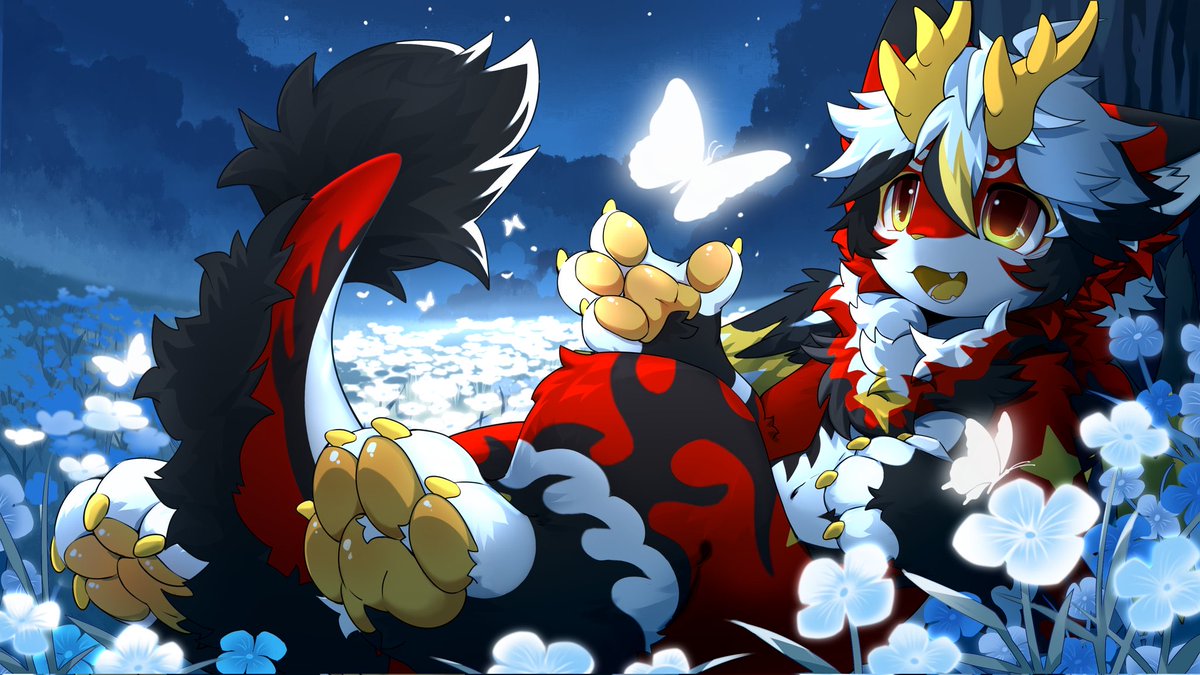 shura_fursuit's tweet image. 🦋