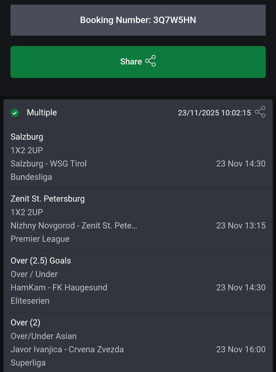 CZAtips's tweet photo. 2, 2 &amp; 3 Odds on @Bet9jaOfficial

Codes ⏩ 3Q7RW2R
              ⏩ 3Q7SCP5
              ⏩ 3Q7W5HN

@Ada_Daddyya @ADT_Freetips @Promisepunta @Kpstandfit @Mrbankstips @notoriouztips @vita_tips @Supa_tips @bettinghubgames  @Smart6ix9 @MULABETTING @BetLane_001

#Bet9jaCode https://t.co/Nn7zaPyLVd