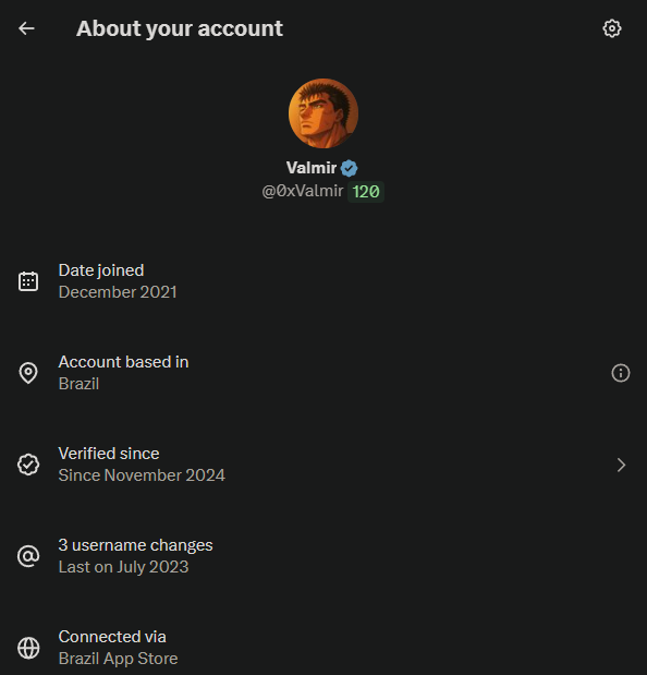 Gmmm

Not gonna lie, I really didn’t like this new X update

Not because of me, but because we all know there are a lot of bad actors here

Racists, weirdos, people who weaponize this kind of info

I’m from Brazil, you’re from where?