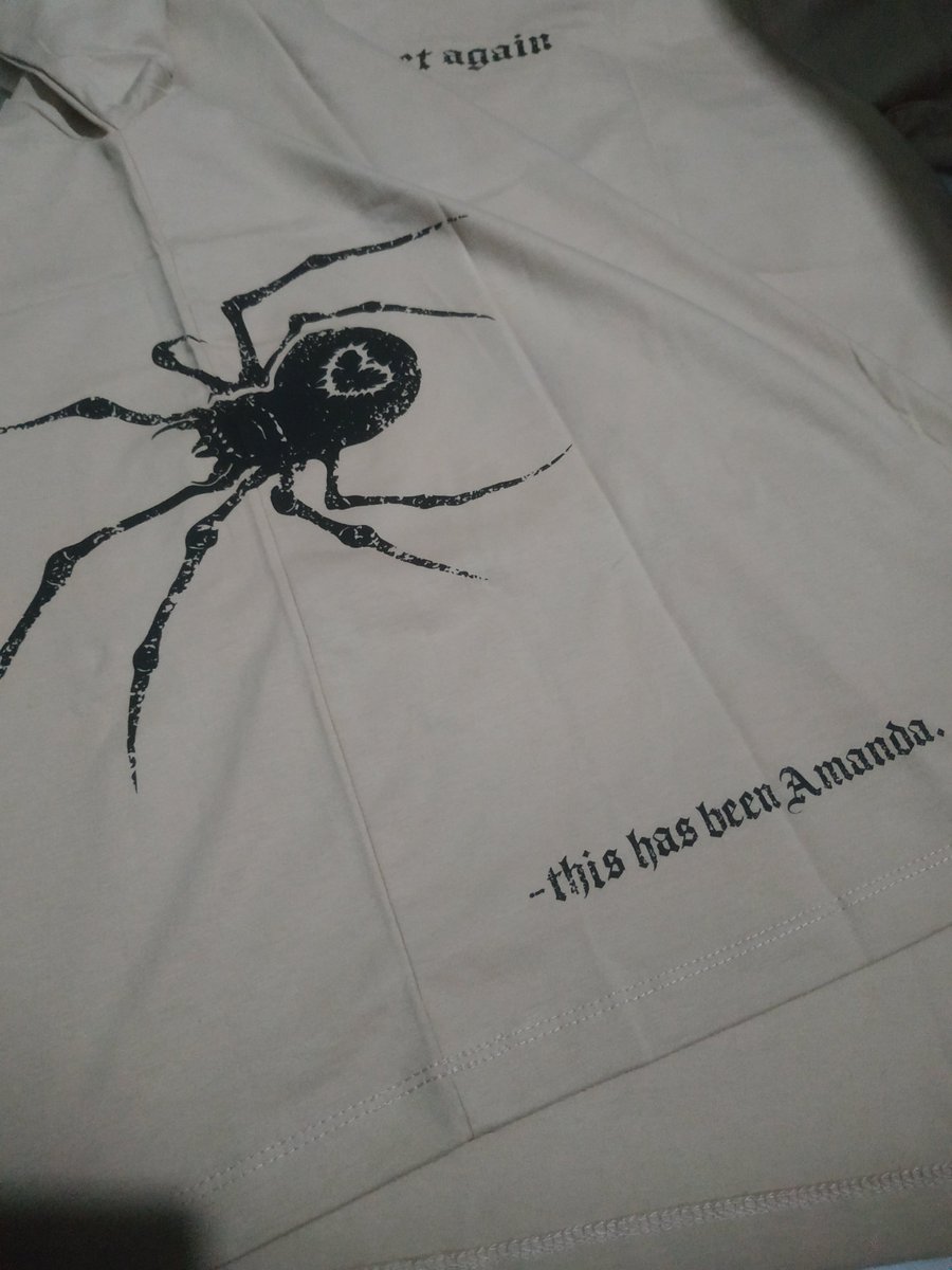 abra_hammm's tweet image. Yeyy punyaku udah dateng nih @PS_AmandaJKT48 
Lupa, baru sempet post😁 (udah dateng hari jumat kmren sih)
BDTS kali ini beneran cepet datengnya, lebih cepat dari hari di kalender~
KEREN kaosnya..sukakk🫶🏻