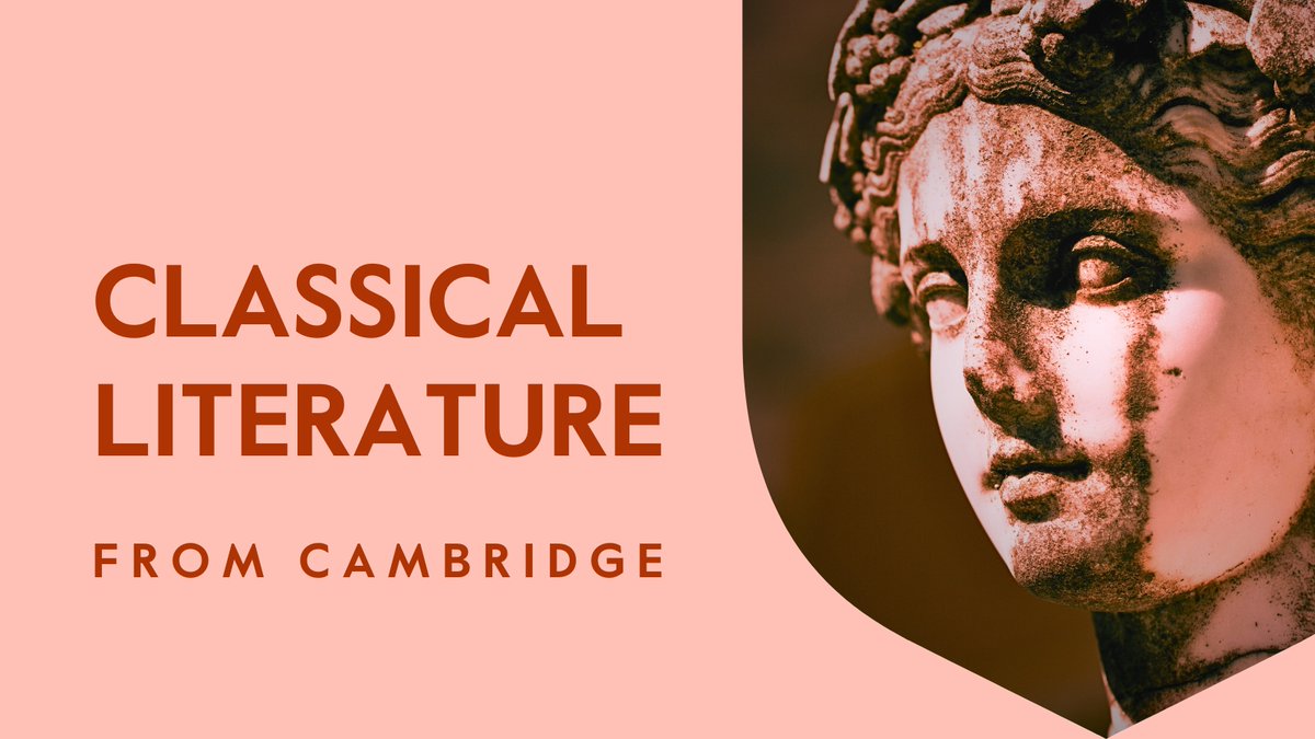 CambUP_Classics's tweet image. 🆕 Explore the latest research in #ClassicalLiterature from Cambridge: ➡️ cup.org/4mYtziW 

Articles and chapters are free to download (where not already #openaccess) until 30 November 2025. 

@Classical_Assoc @CQ_journal @classic_review @CbomgsU #classicalstudies