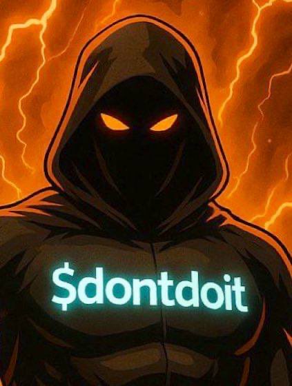 olaweb07's tweet image. 🚫🔥 $DONTDOIT IS MOVING DIFFERENT 🔥🚫
They said “don’t buy it”… we bought.
They said “don’t hold”… we held.
They said “don’t believe”… we believed harder.

Now the tide is turning, and the noise is getting louder.
This isn’t luck it’s conviction.
This is $DONTDOIT energy. ⚡️…