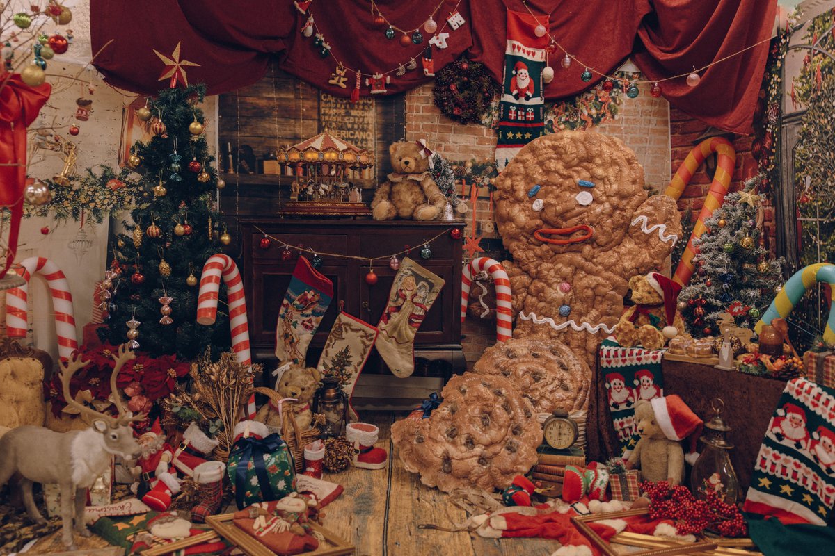 honachiki's tweet photo. 今年のChristmas🎄🍪🍪❤️🎁 https://t.co/EPXi3q8js0