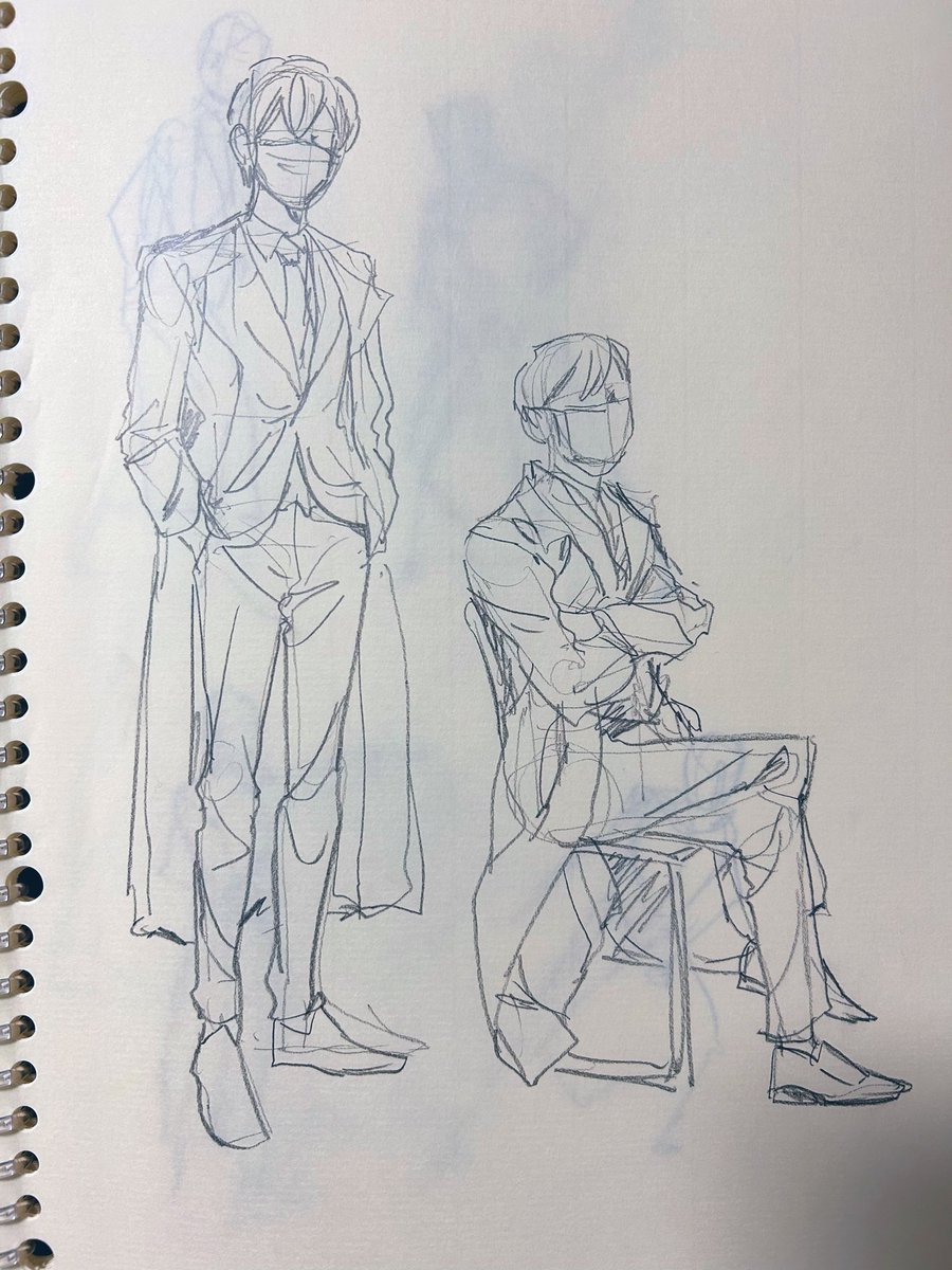 ドローイング会に参加してきました✏️
生の人間描くの久しぶりで(語弊)めちゃくちゃ楽しかった〜! 