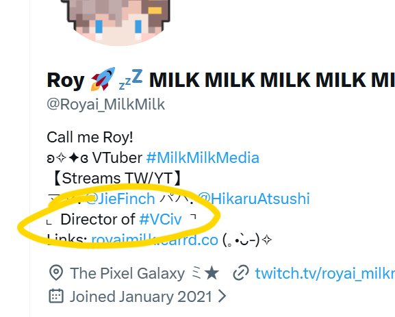 Royai_MilkMilk's tweet photo. Thank you for #VCiv
⌞ ACT I End ⌝
