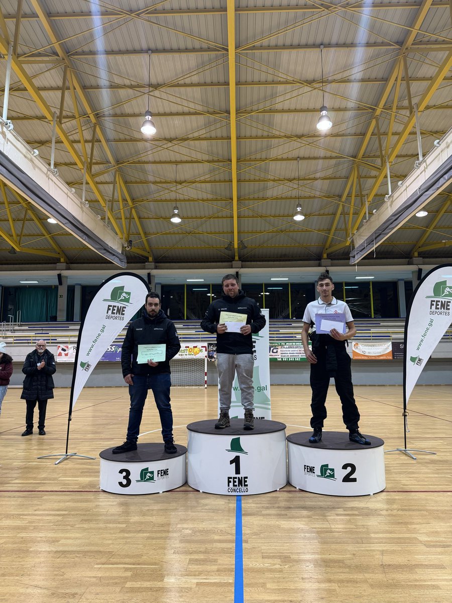 Podium Trofeo Scratch Fene Agrupacions “Emod Inteligencia Modular” en Agrupación VII #SlalomFene #CGS