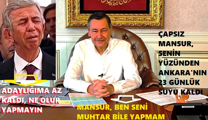 MELİH GÖKÇEK : “ÇAPSIZ MANSUR.. DİYELİM Kİ; BİN OTOBÜS ALDIN. BU OTOBÜSLERİ HANGİ ALTERNATİF YOLLARDA YÜRÜTECEKSİN? SENİN AMACIN YİNE ANKARALILARI VE KAMUOYUNU KADIRMAK..- Haber 2000 haber2000.com/melih-gokcek--… <a href="/06melihgokcek/">İbrahim Melih Gökçek</a> <a href="/OsmanGokcek_/">Osman Gökçek</a> <a href="/abbbasin/">Ankara Büyükşehir Basın</a>