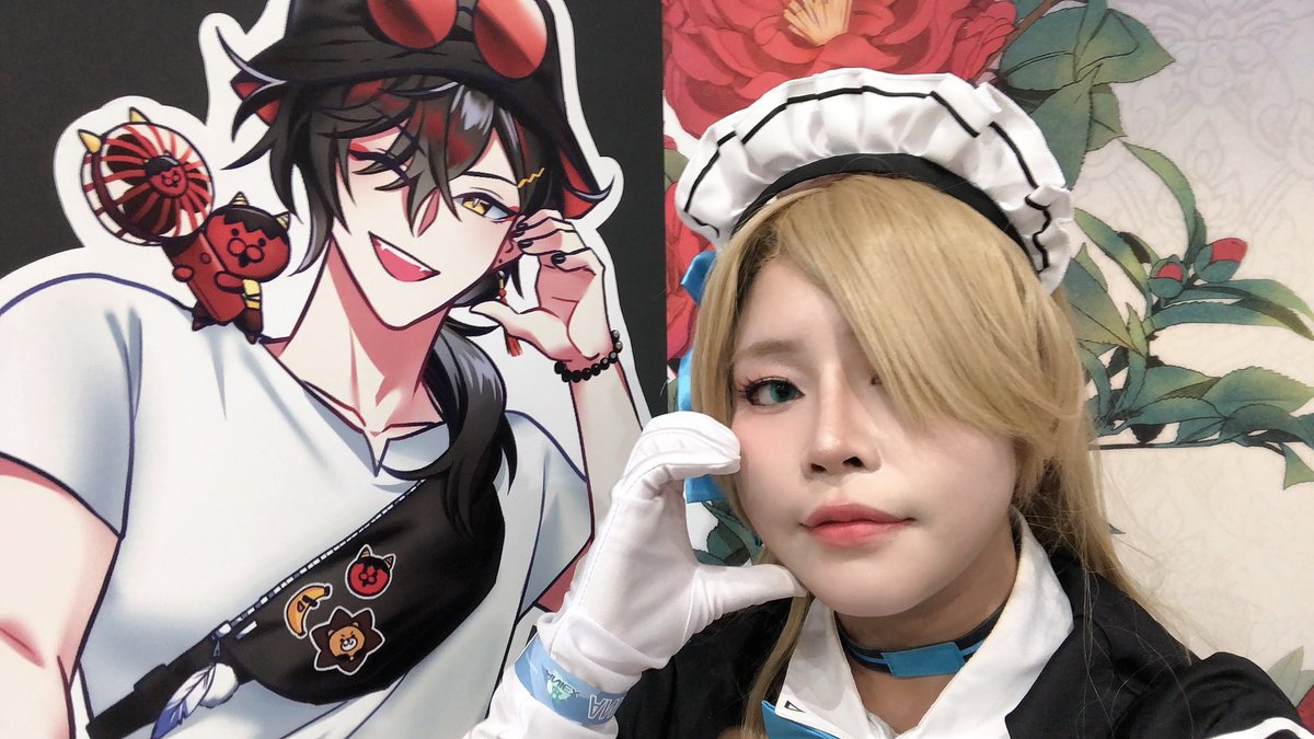 MimySundrop's tweet photo. น๊ะรักกกก 🥺 
#AkumaSawasdeeTH 
#AniEx2025 https://t.co/nTQCK9xira