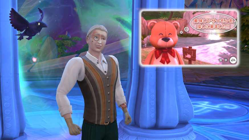 初代もふ井のモフモフ散歩、まさか流用するとは思っていなかったの図。
#もふ井LifeAndDeath

ローカルTV番組内の初代もふ井
「美味しいサーモンを探しに来ました！！」

ドクトル「八咫君、サーモン楽しみだな！！」
八咫さん「カァ？」 。o O（ココじゃないと思うんだガ？）