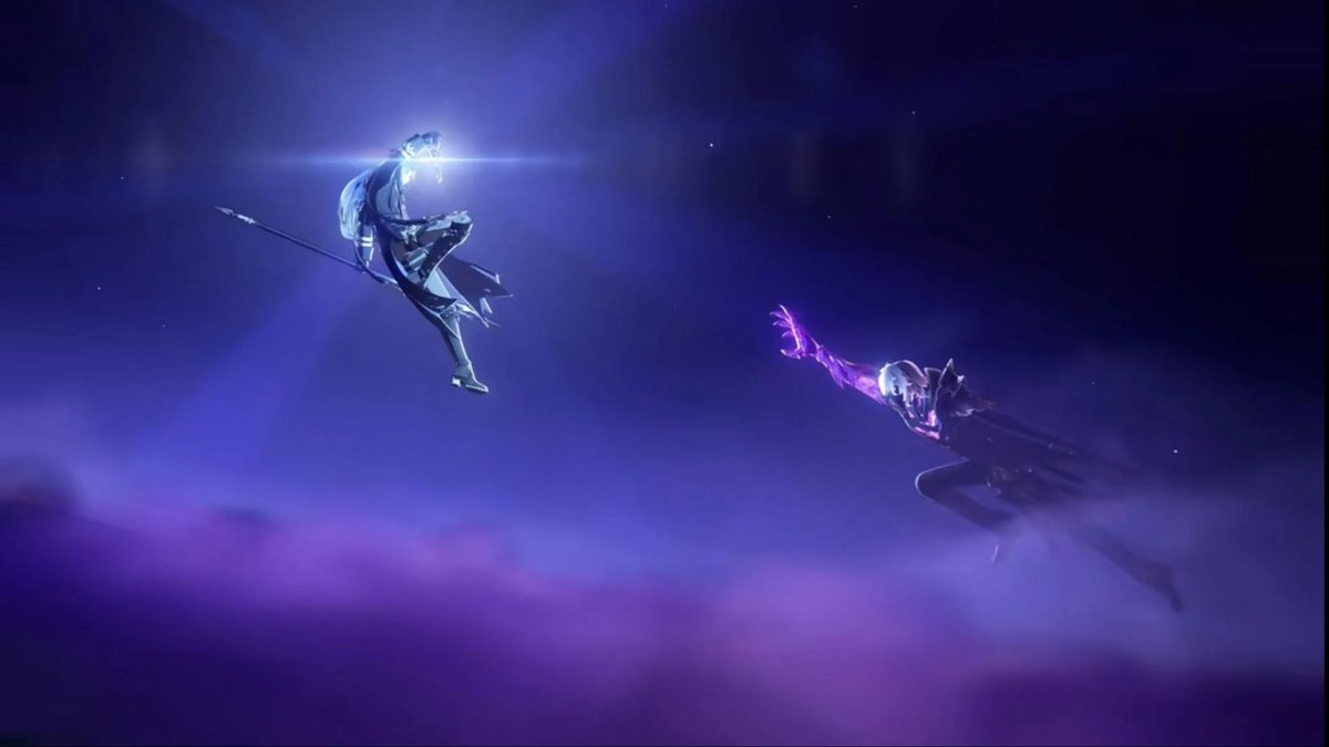 teyvattabloid's tweet image. This is probably one of the best shots in Genshin so far.

©️ u/Rujerrr

#Genshinlmpact #Genshin #GenshinMemes