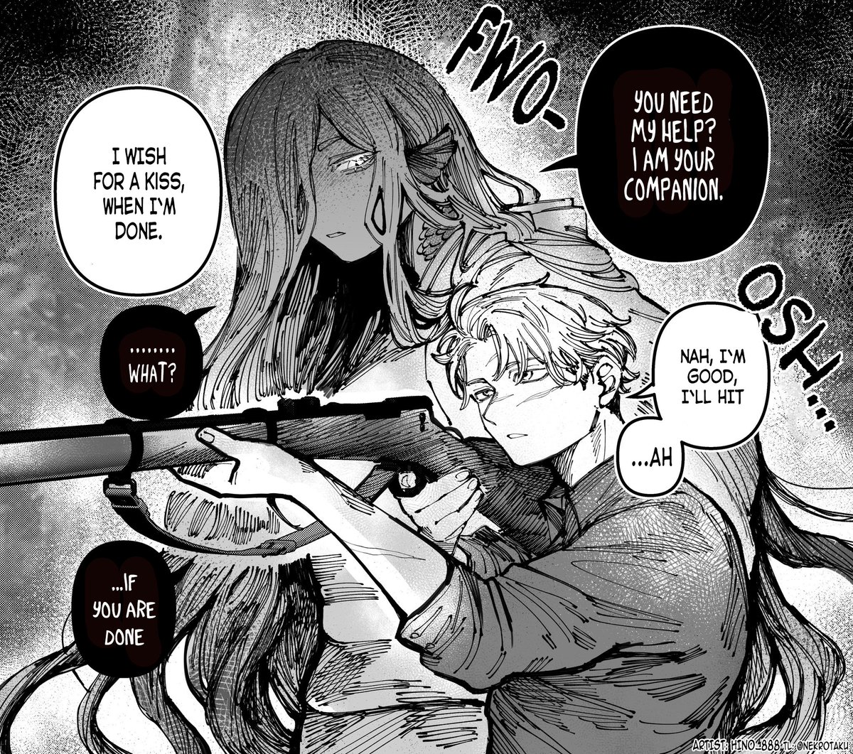 nekrotaku's tweet image. The exorcist duo: the (former) human husband and the non-human wife
thank you @Hino_888 
for your work. Please pay the artist a visit.