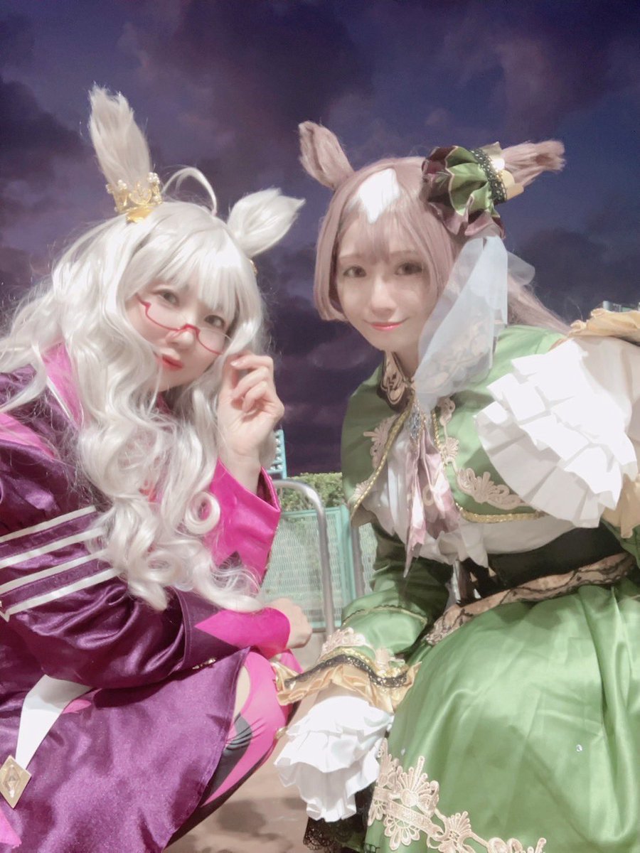 昨日一緒に参加したうちのネイチャとダイヤちゃんが可愛すぎたのでみんな見て！！！！！！

#サーコス #サーコス船橋