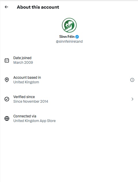 nwl88444048's tweet image. Well, well, well, so the @SinnFeinIreland Twitter account is managed from King Charles III United Kingdom...

Won't help Mary Lou against her critics who claim her puppet strings are being pulled from Belfast. No sireee!