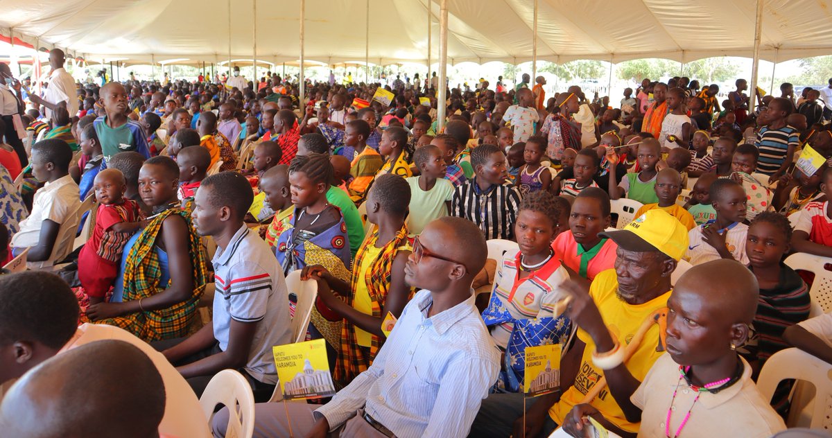 kapatuniversity's tweet image. Archbishop Emeritus of Gulu Catholic Archdiocese, Rt. Rev. John Baptist Odama leads Holy Mass celebrations for the historic #KAPATUProject Thanksgiving and unveiling at Losilang-Kotido. Key leaders from around the world and members of the local community from across Karamoja and…