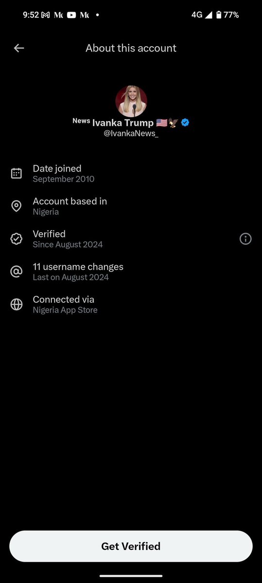 astraiaintel's tweet image. Jesus Christ .. 

1-Million-follower MAGA account based in Nigeria.

Americans have been living in a synthetic info-space for over a decade, and the bubble has just popped.

They were literally fanatized to hate their own country by third-worldists.